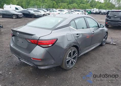 2021 Nissan Sentra Sr Xtronic Cvt из США, поврежденный, VIN 3N1AB8DV3MY251080